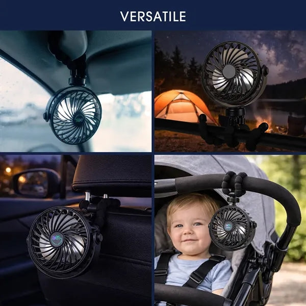 LumiFlex Mini Fan Lantern