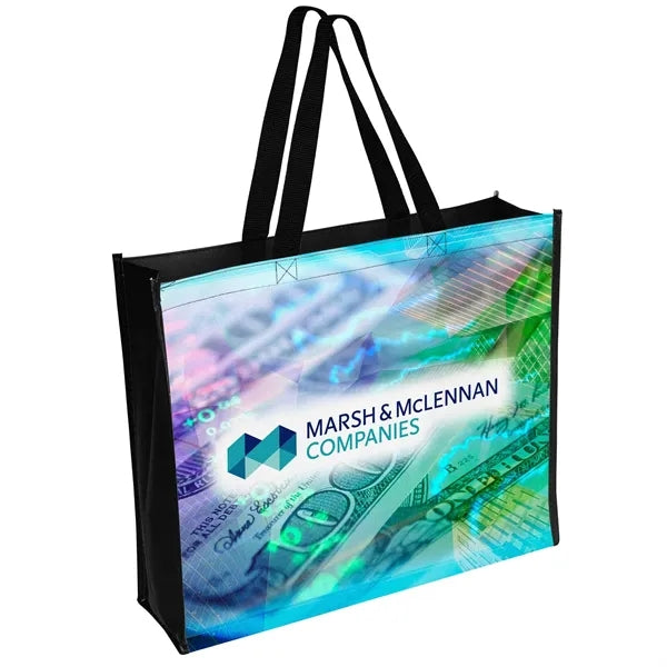 18" x 15" Laminated Full-Color Tote Bag