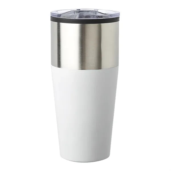 16 oz Two Tone Steel Tumbler