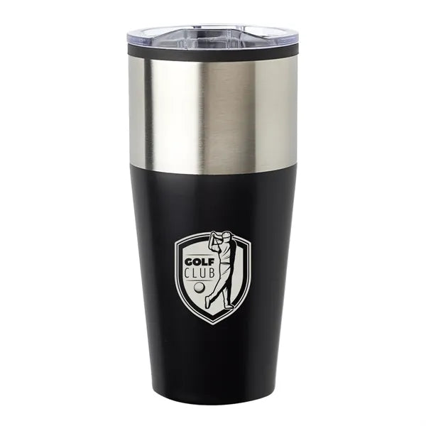 16 oz Two Tone Steel Tumbler