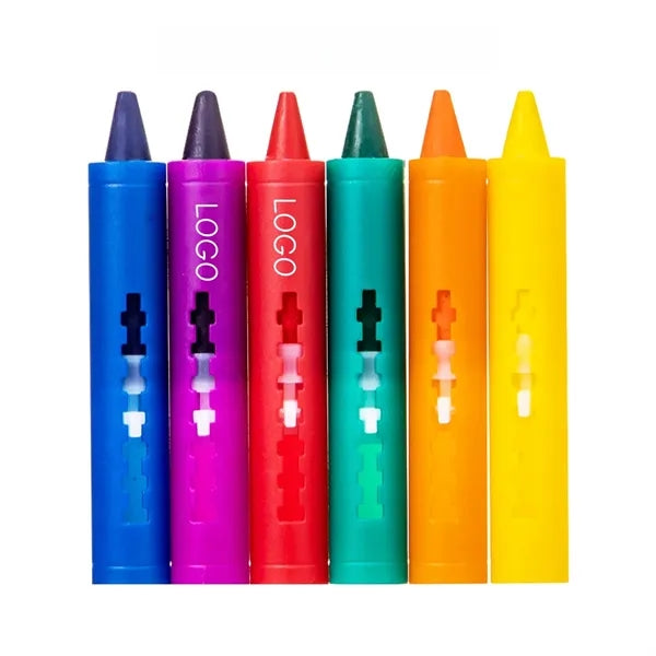 Kids Bath Crayons 6 Colors Washable Bathtub Drawing Pens