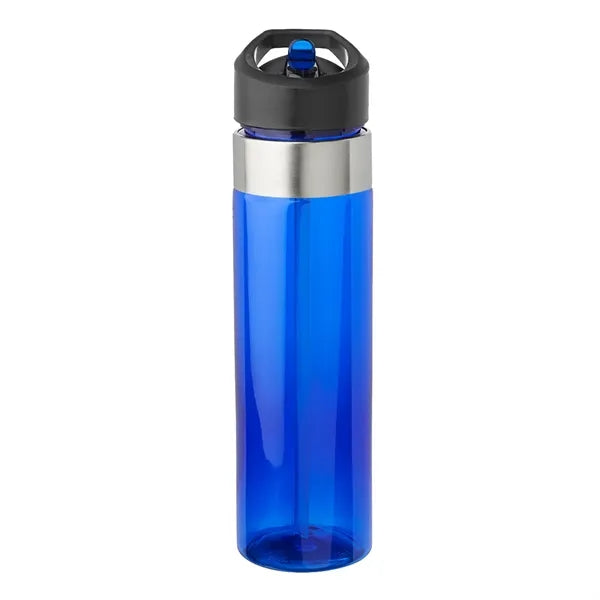 24 oz Slim Flip Straw Bottle