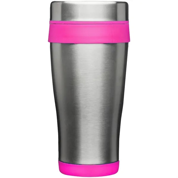 16 oz Color Accent Travel Mug