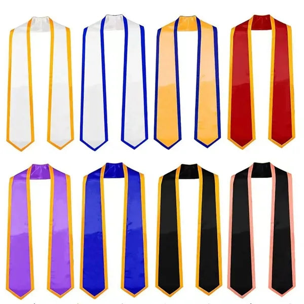 GraduationMall Plain Graduation Honor Stole