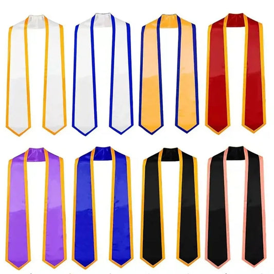 GraduationMall Plain Graduation Honor Stole