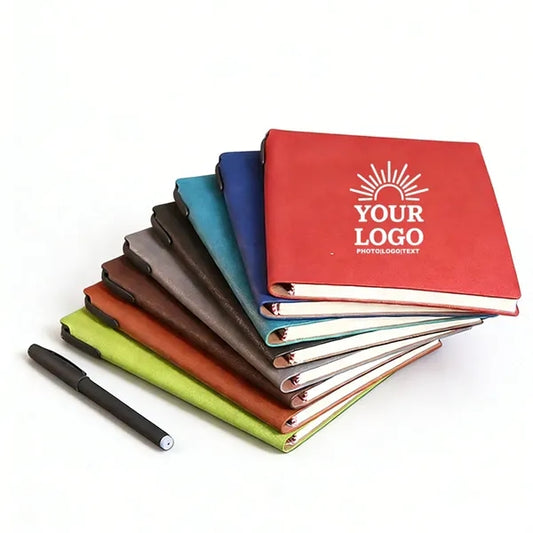 PU Journal Notebook w/ Ballpoint Pen