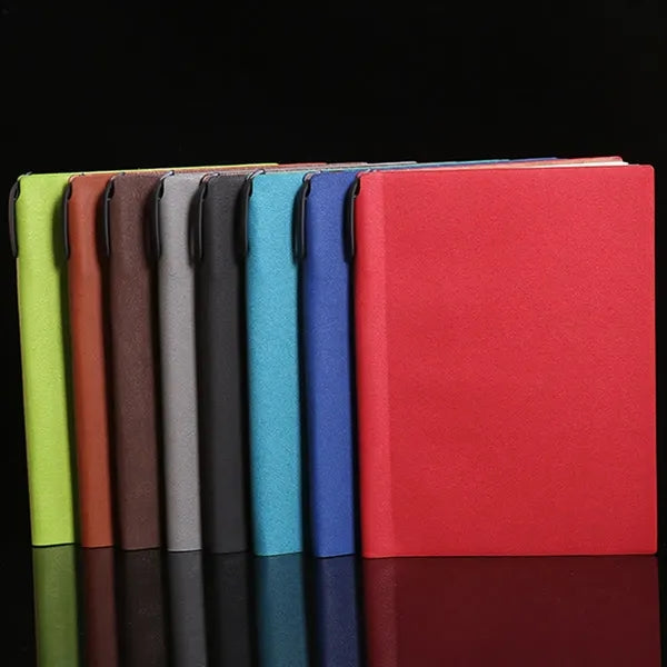 PU Journal Notebook w/ Ballpoint Pen