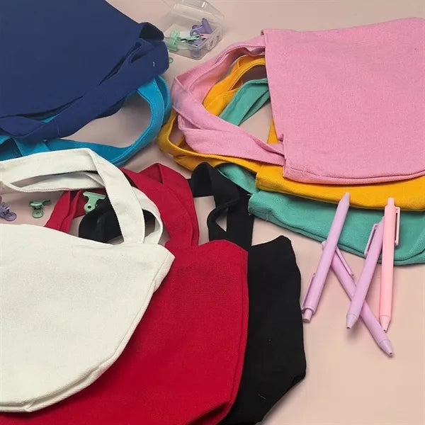 Mini Canvas Tote Bags Giftbags for Gifts and Packaging