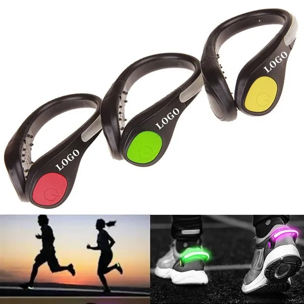 Night Safety LED Shoe Clip Light for Running Walking