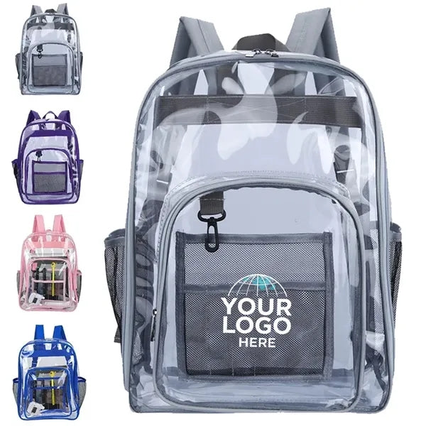 Waterproof Large Capacity Clear PVC Backpack