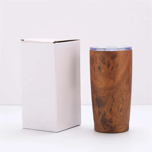20 oz Wooden Stainless Steel Travel Tumbler Coffee Mug