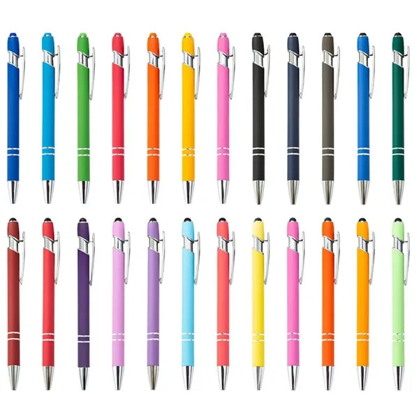 2 in 1 Stylus Metal ballpoint Pen