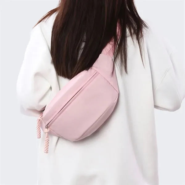 Unisex Fanny Pack Crossbody Waist Bag with Adjustable Belt