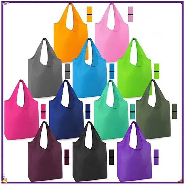 Large Foldable Grocery Shopping Tote Bag