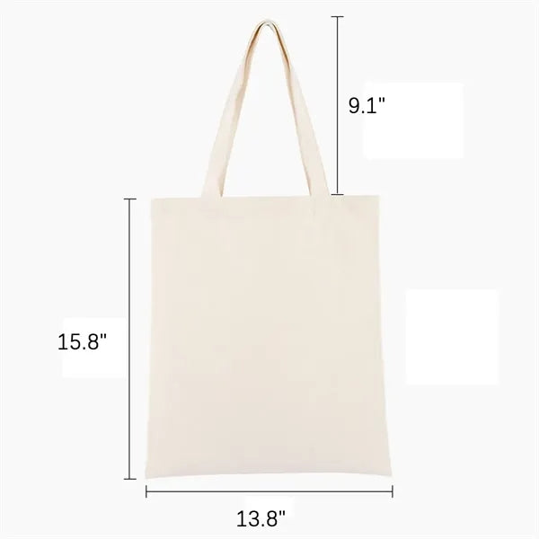 Premium Custom Colorful Canvas Shopping Tote Bag