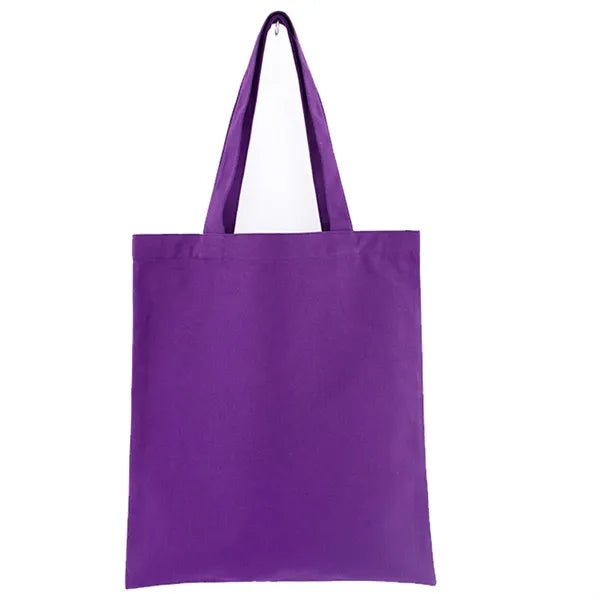 Premium Custom Colorful Canvas Shopping Tote Bag