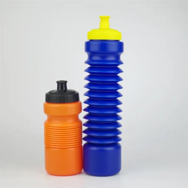 Folding Plastic Water Bottle with Suction Nozzle