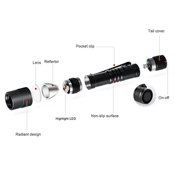 LED Pen Flashlight