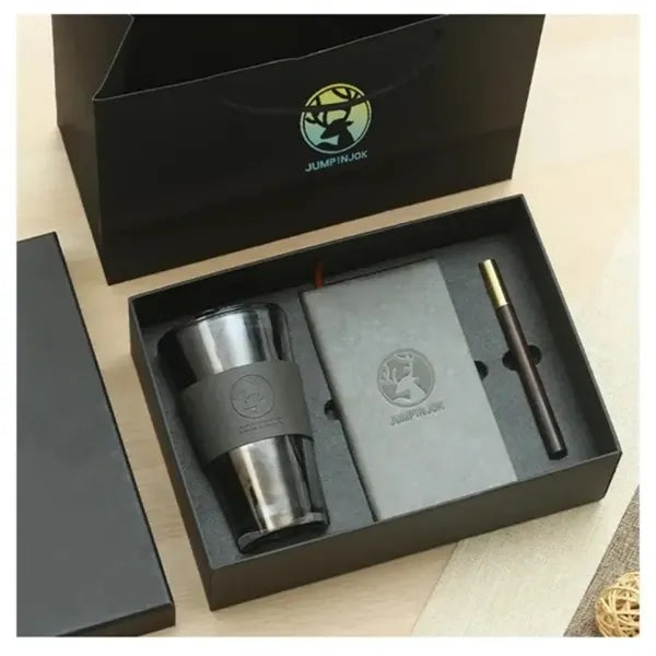 Notebook & Glass Gift Set