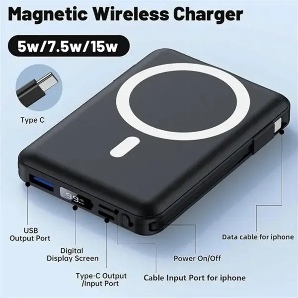 Magnetic Travel Power Bank
