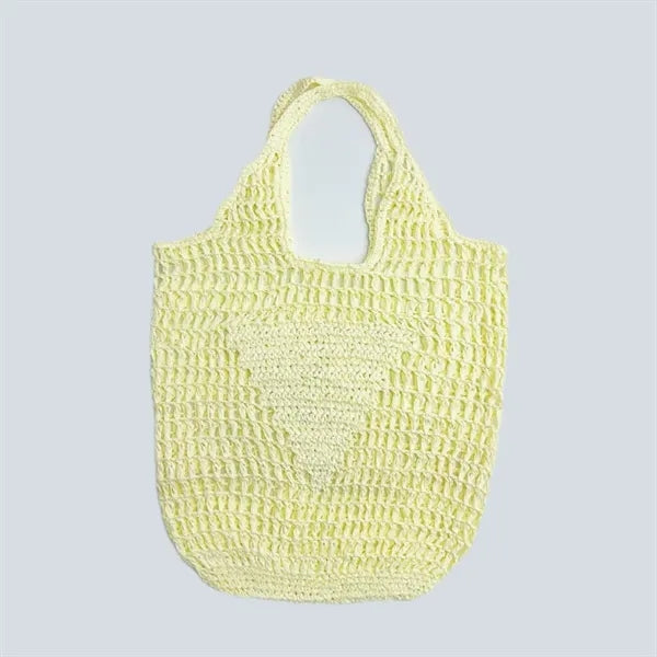 Straw Mesh Tote