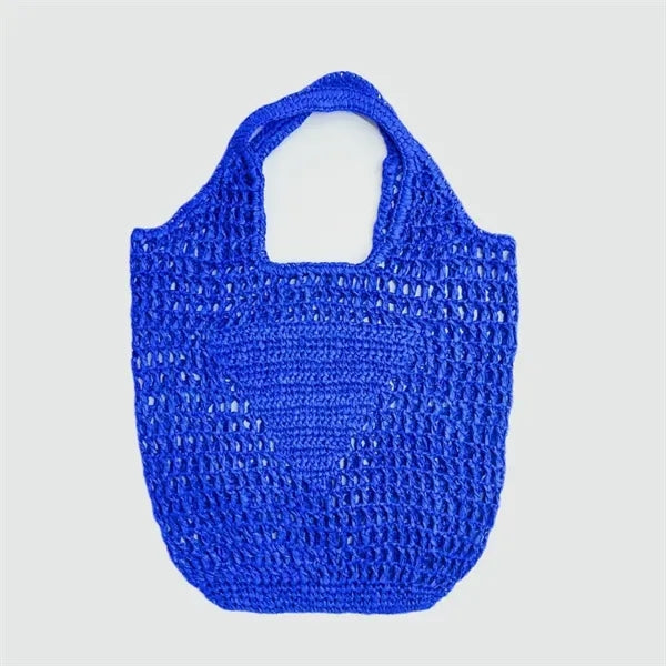 Straw Mesh Tote