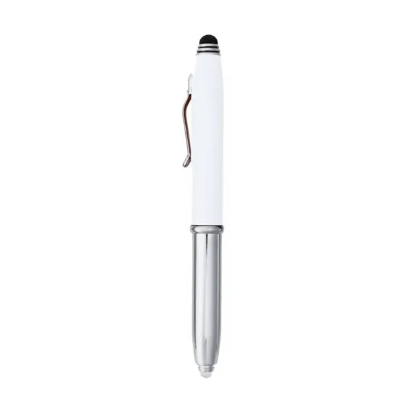 Union Printed - 3 in 1 Flashlight and Stylus Metal Pen