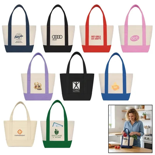 14 oz. Mini TJ Canvas Tote Bag