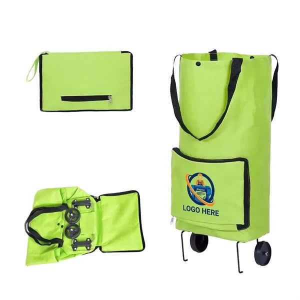 Oxford Cloth Foldable Shopping Cart