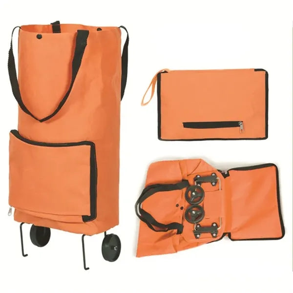 Oxford Cloth Foldable Shopping Cart
