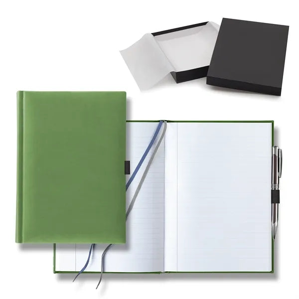 Tucson Grande Lined White Page Journal Gift Set