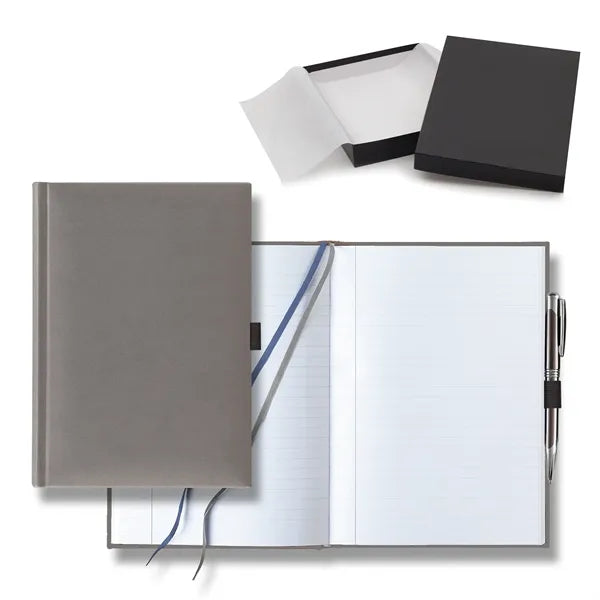 Tucson Grande Lined White Page Journal Gift Set