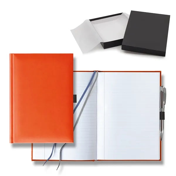 Tucson Grande Lined White Page Journal Gift Set