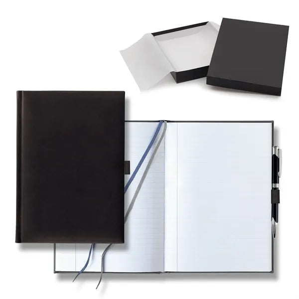 Tucson Grande Lined White Page Journal Gift Set