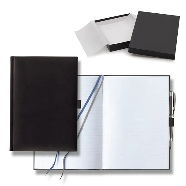 Tucson Grande Lined White Page Journal Gift Set