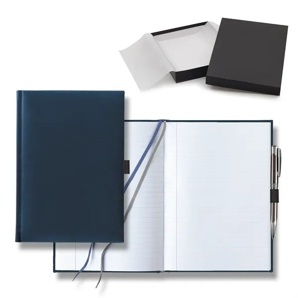 Tucson Grande Lined White Page Journal Gift Set
