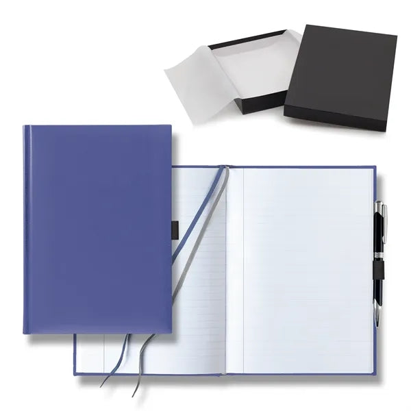 Tucson Grande Lined White Page Journal Gift Set