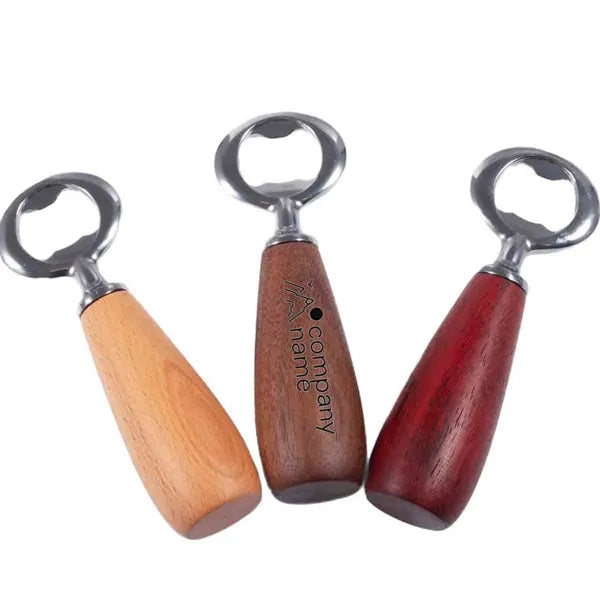 Beer Bottle Opener With Wood Handle