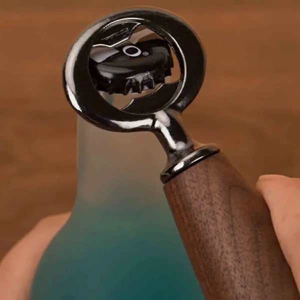 Beer Bottle Opener With Wood Handle