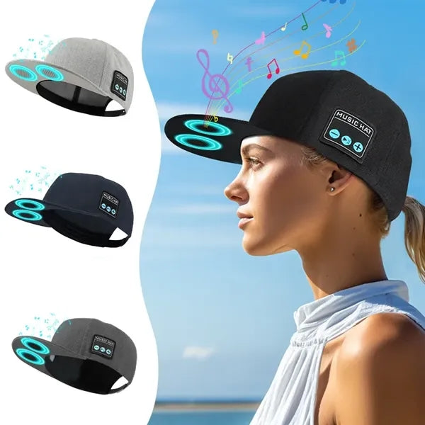Bluetooth Baseball Cap with Wireless Speakers