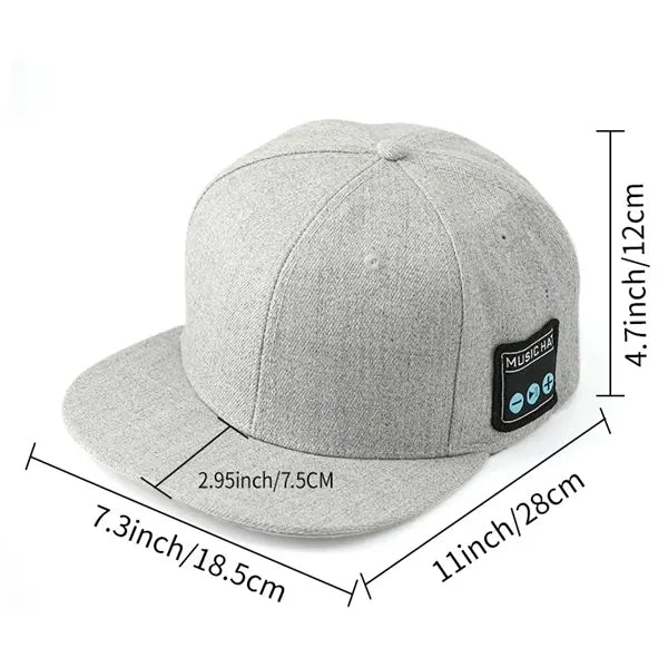 Bluetooth Baseball Cap with Wireless Speakers