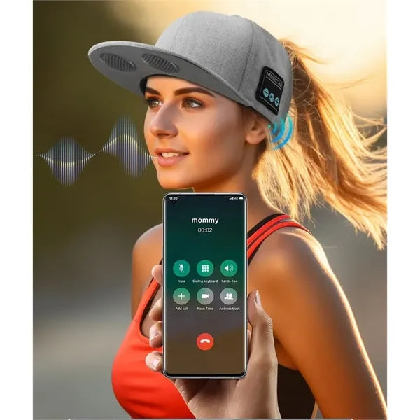 Bluetooth Baseball Cap with Wireless Speakers
