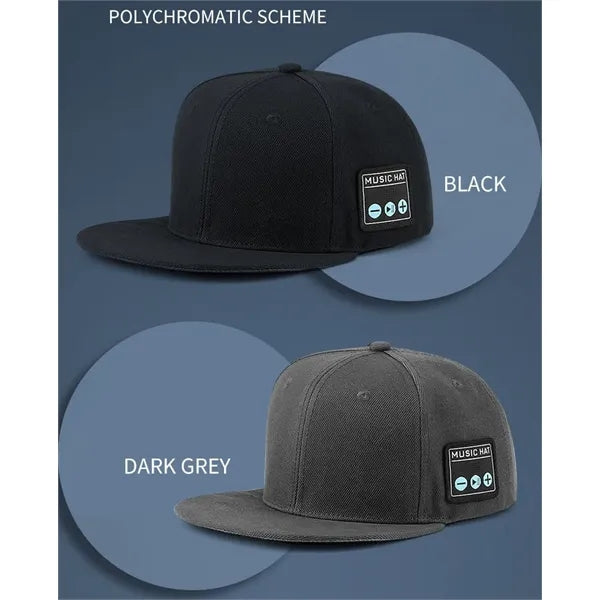 Bluetooth Baseball Cap with Wireless Speakers