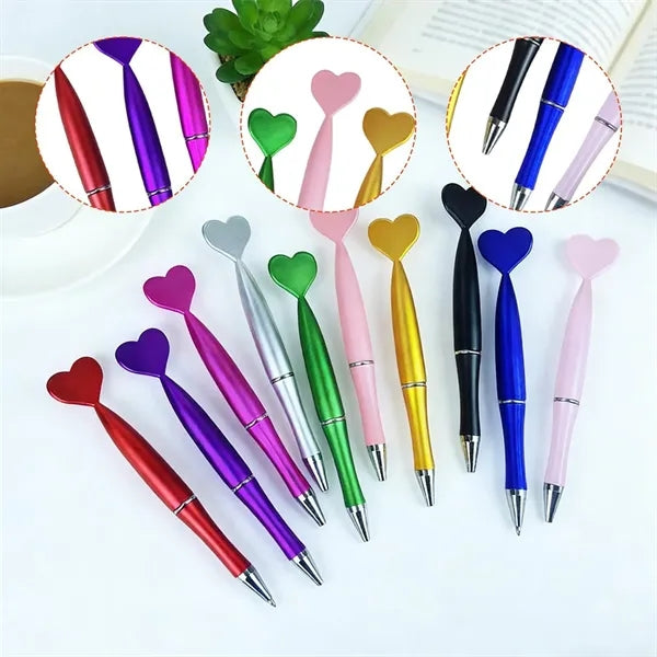 Heart Shaped Ballpoint Pens