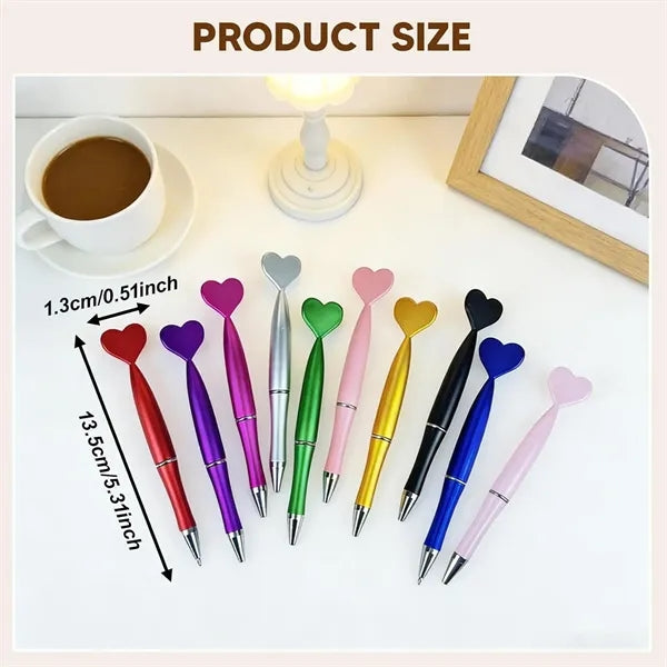 Heart Shaped Ballpoint Pens