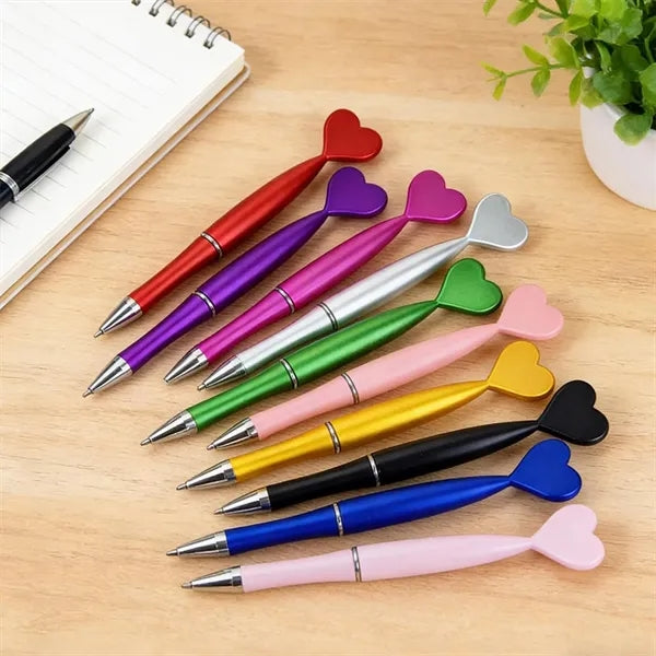 Heart Shaped Ballpoint Pens