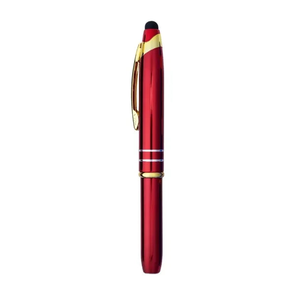 Union Printed - Kap Flashlight and Stylus Metal Pen