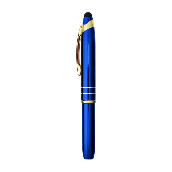 Union Printed - Kap Flashlight and Stylus Metal Pen