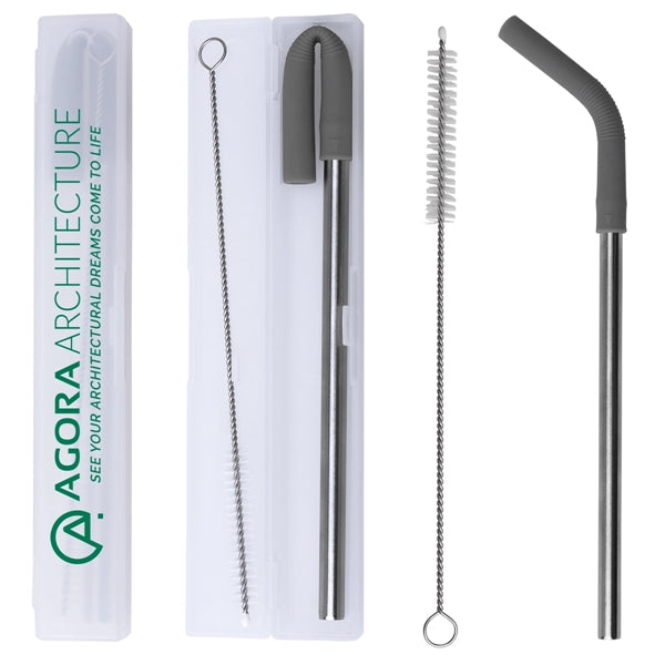 Stainless Steel Metal Straw Set