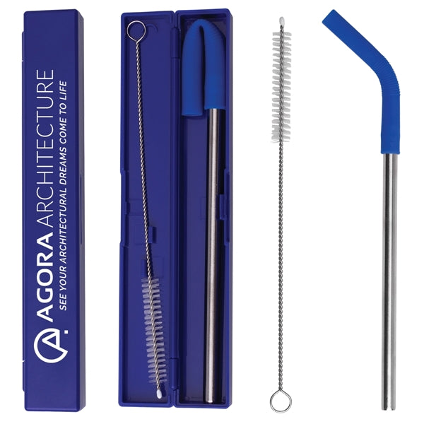 Stainless Steel Metal Straw Set